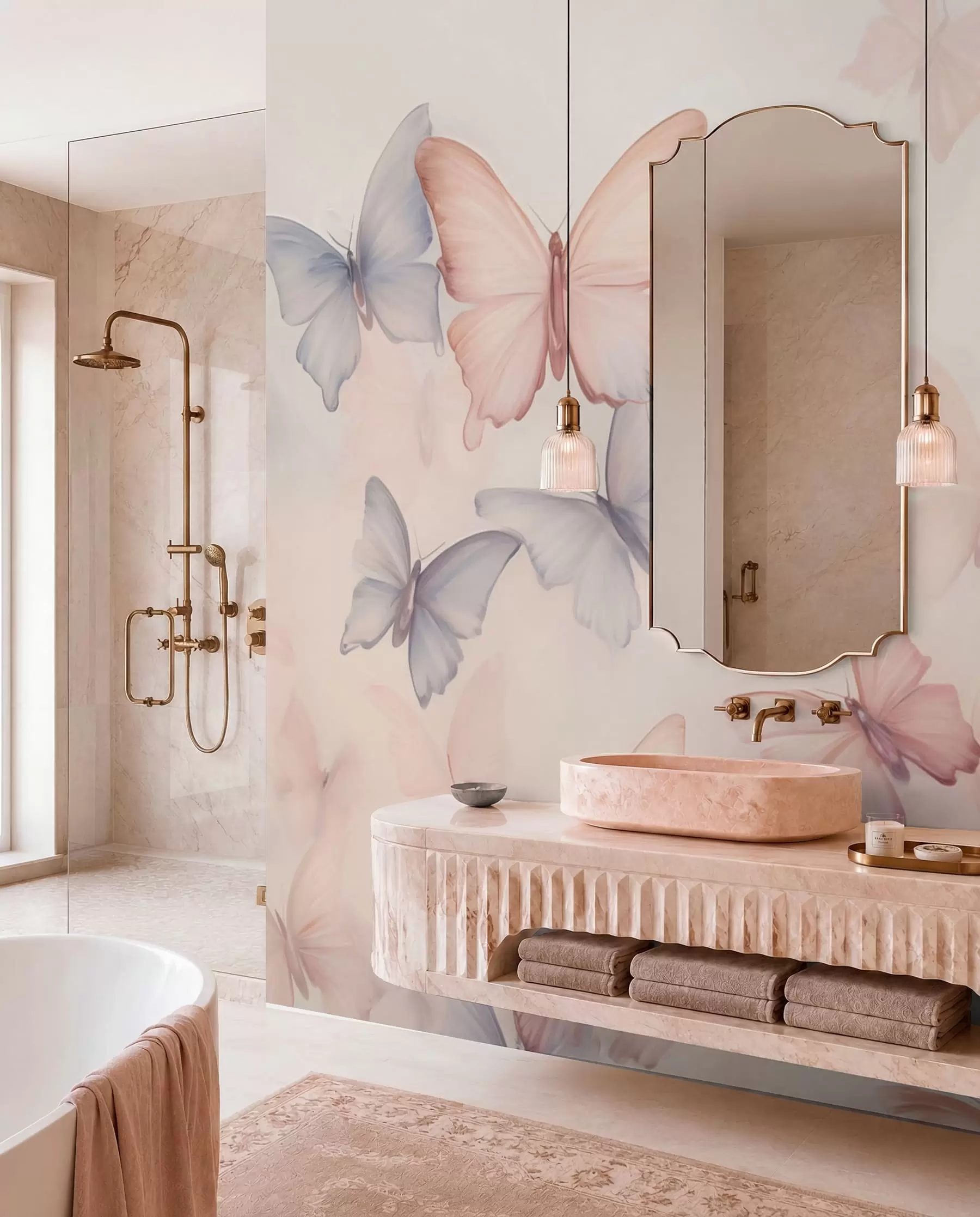 τοιχογραφίες Πεταλούδες w04534