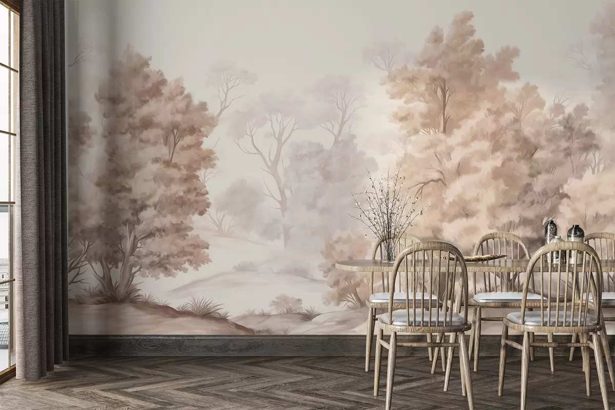 Τοιχογραφίες Ζωγραφική με υφή που μιμείται ένα δάσος με ψηλά δέντρα και γρασίδι, απαλά και ήρεμα χρώματα, γαλήνια σκηνή w09474 αγοράζουν Ηνωμένο Βασίλειο - Uwalls.gr τοιχογραφίες Ζωγραφική με υφή που μιμείται ένα δάσος με ψηλά δέντρα και γρασίδι, απαλά και ήρεμα χρώματα, γαλήνια σκηνή w09474