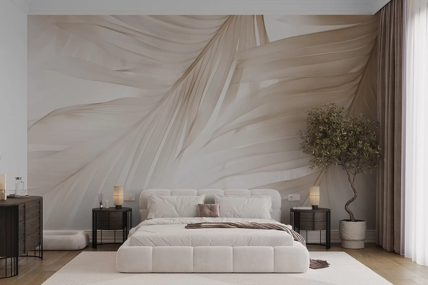 τοιχογραφίες Φύλλα φτέρης w04727