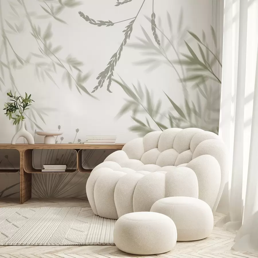 τοιχογραφίες Σιλουέτες φυλλώματος w04850