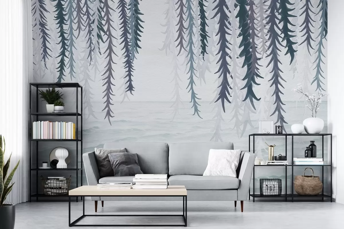 Τοιχογραφίες Λεπτά αμπέλια που κρέμονται πάνω από το νερό σε στυλ ακουαρέλας w04830v3 αγοράζουν Ηνωμένο Βασίλειο - Uwalls.gr τοιχογραφίες Λεπτά αμπέλια που κρέμονται πάνω από το νερό σε στυλ ακουαρέλας w04830v3