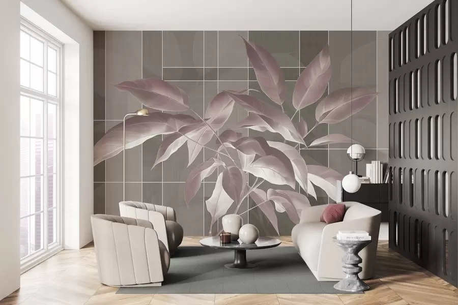 τοιχογραφίες Χαριτωμένο κλαδί δέντρου w04840v2