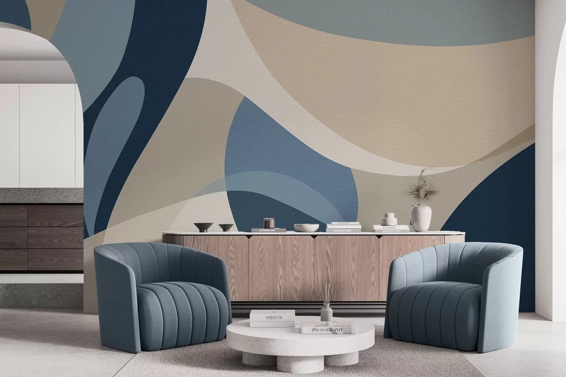 τοιχογραφίες Γεωμετρική αφαίρεση w04843