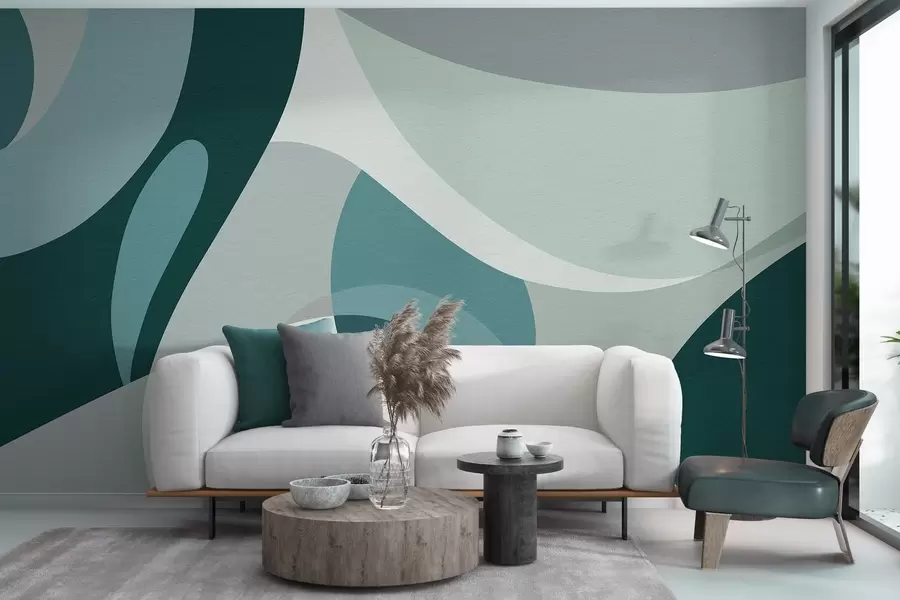 τοιχογραφίες Γεωμετρική αφαίρεση w04843v2