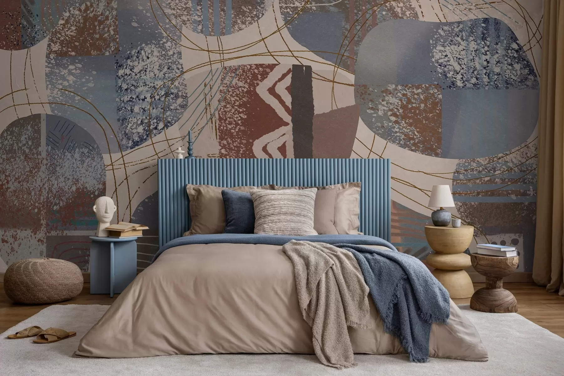 τοιχογραφίες σύγχρονη αφαίρεση w04871