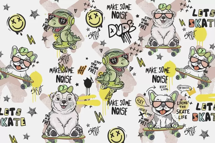 τοιχογραφίες Παραμυθένιοι χαρακτήρες w04940