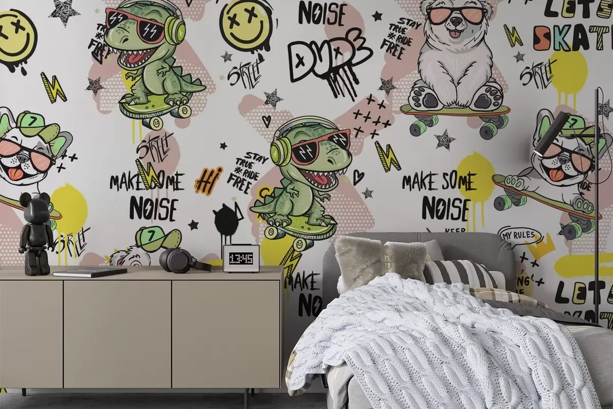 τοιχογραφίες Παραμυθένιοι χαρακτήρες w04940