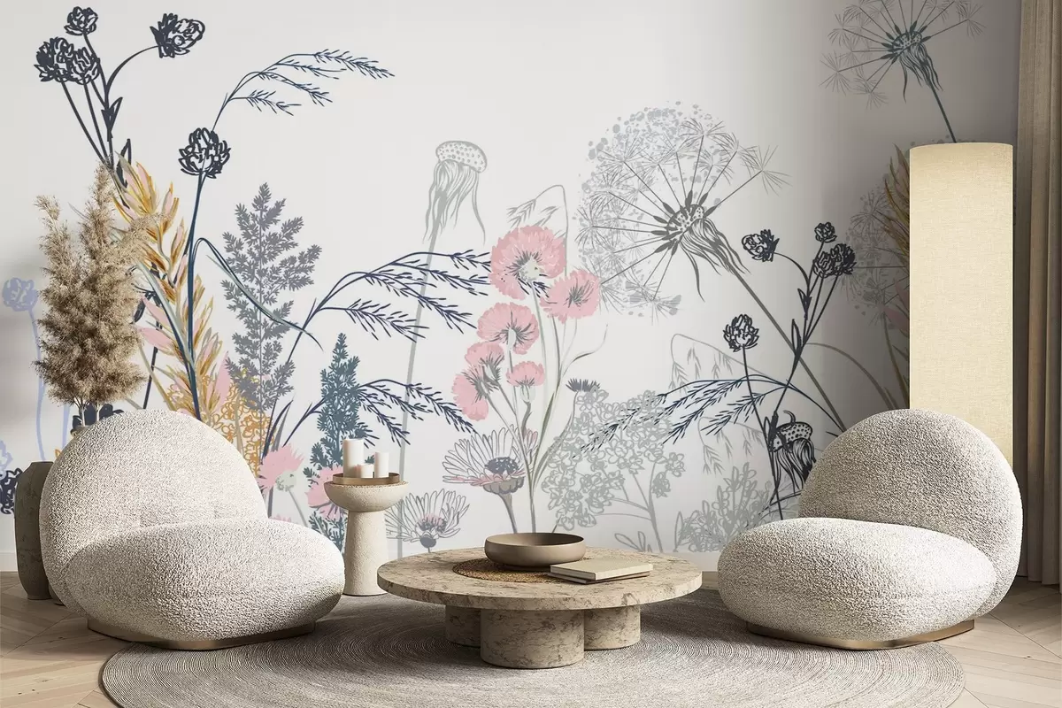 τοιχογραφίες Αγριολούλουδα w04943v2