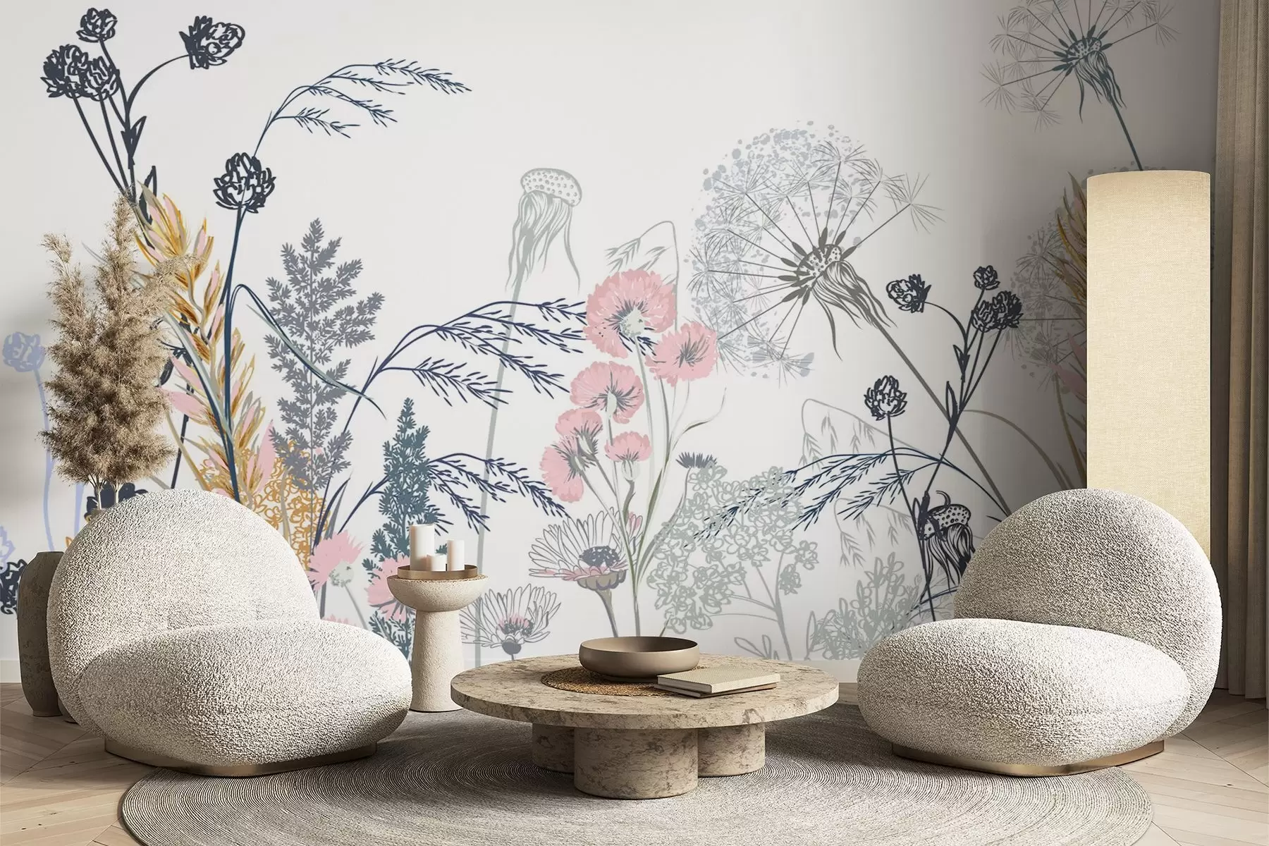 τοιχογραφίες Αγριολούλουδα w04943v2