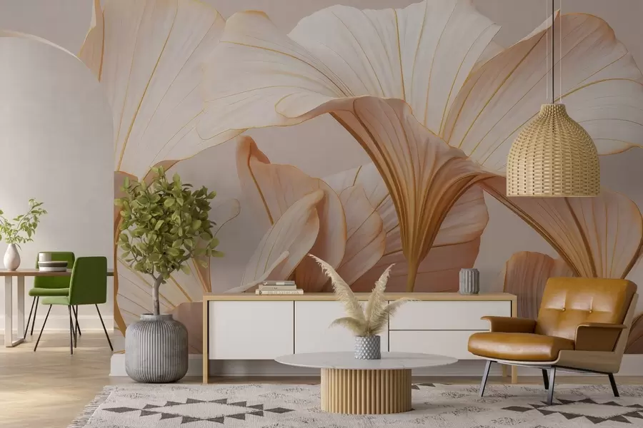 τοιχογραφίες Μεγάλα μπουμπούκια w04947