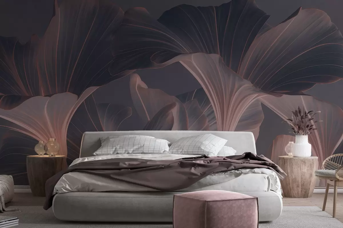 τοιχογραφίες Μεγάλα μπουμπούκια w04947v2