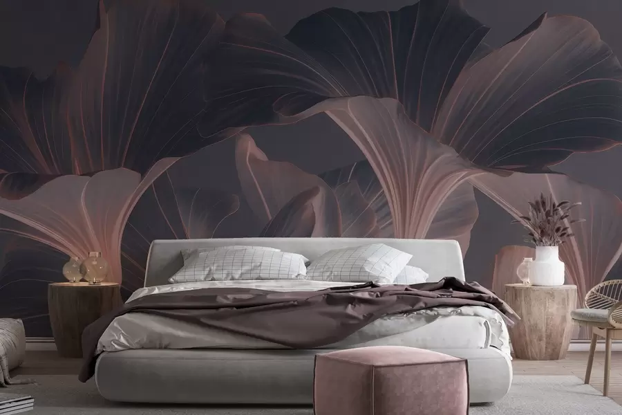 τοιχογραφίες Μεγάλα μπουμπούκια w04947v2