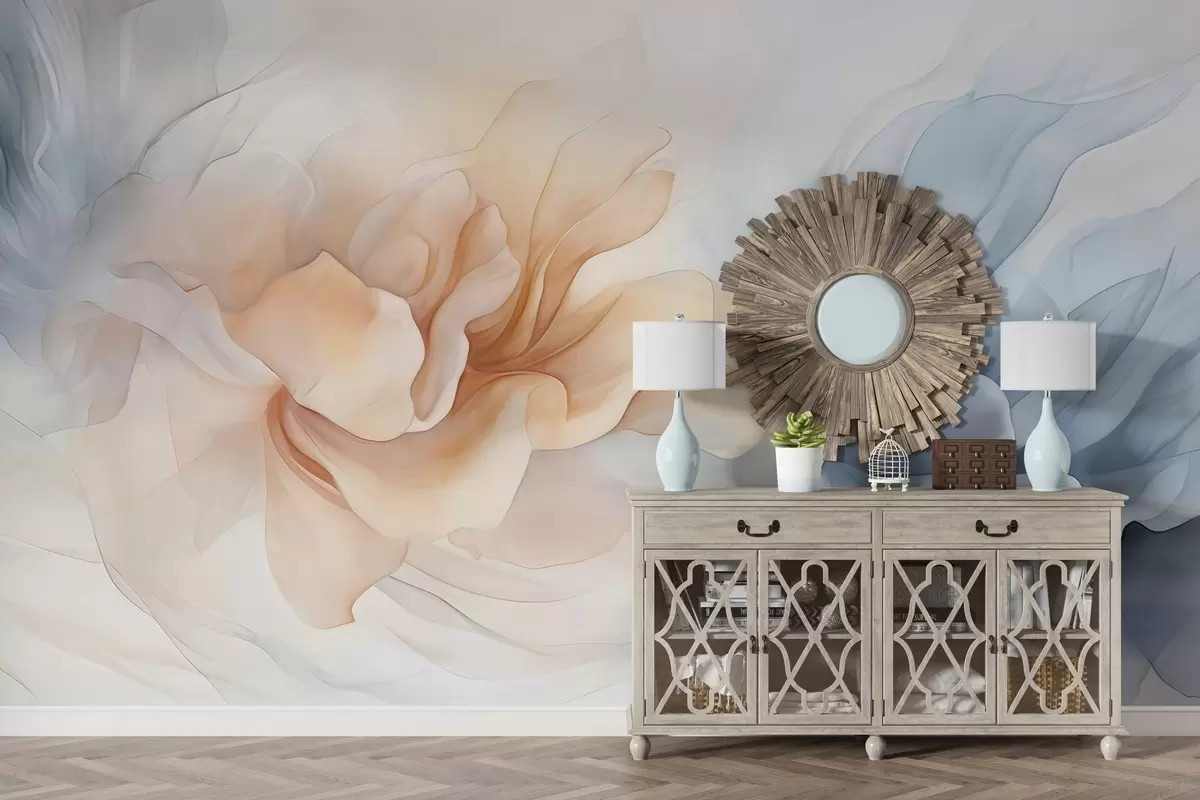 τοιχογραφίες Διαφανή μπουμπούκια w04951