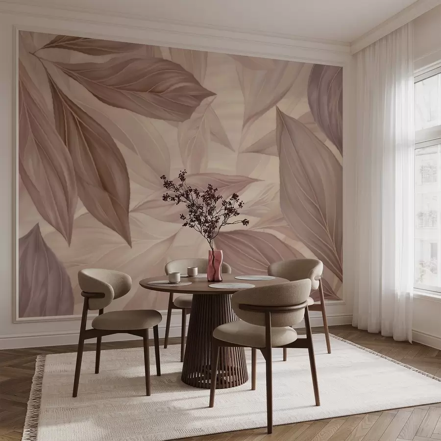 τοιχογραφίες Αφηρημένα λεπτεπίλεπτα φύλλα w04969v1