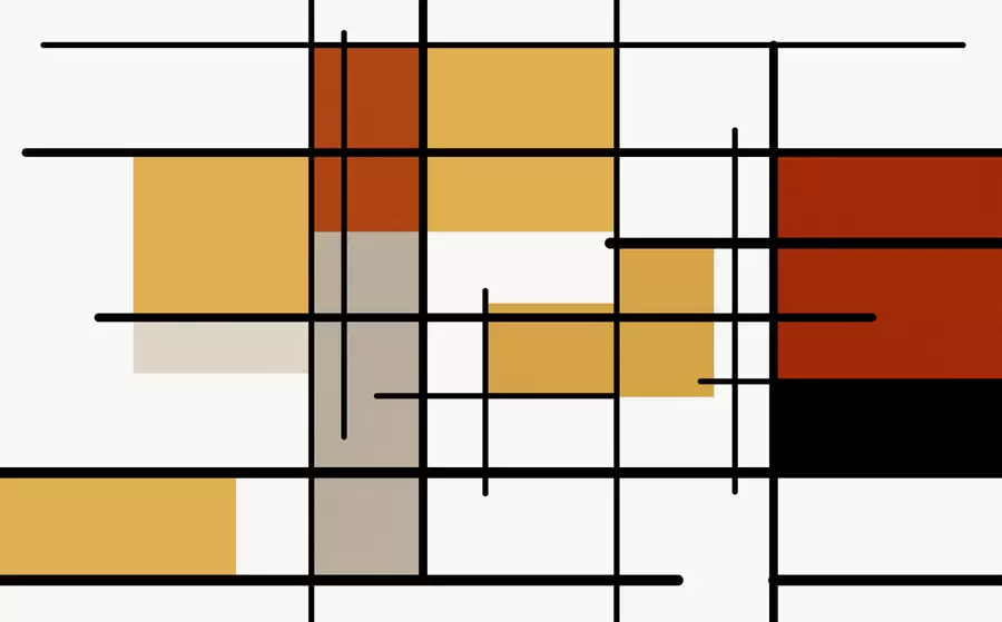 τοιχογραφίες Φωτεινή γεωμετρία w05008