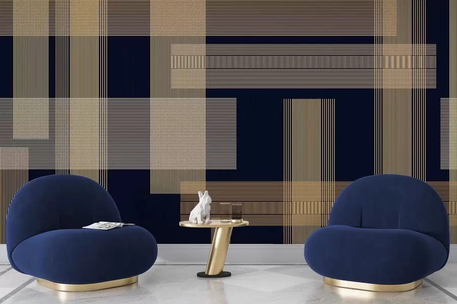 τοιχογραφίες Γεωμετρική αρμονία w05014v2