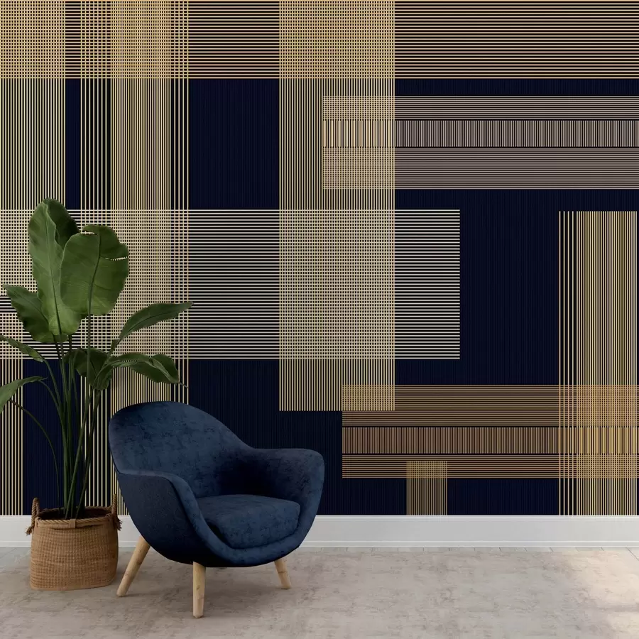 τοιχογραφίες Γεωμετρική αρμονία w05014v2