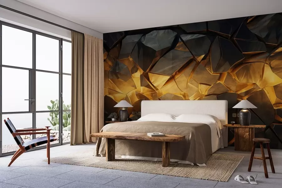 τοιχογραφίες Απομίμηση πέτρας με ακουαρέλα w05045