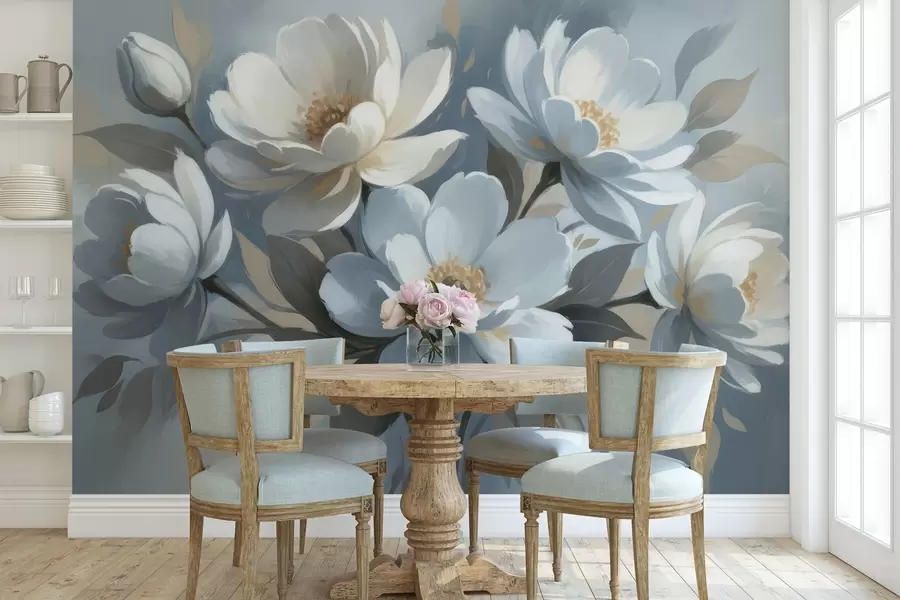 τοιχογραφίες Ακουαρέλα Πλούσιο Μπουκέτο w05051