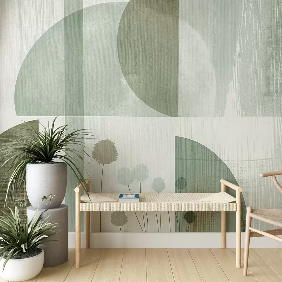 τοιχογραφίες Λουλούδια και υφή w09627v2