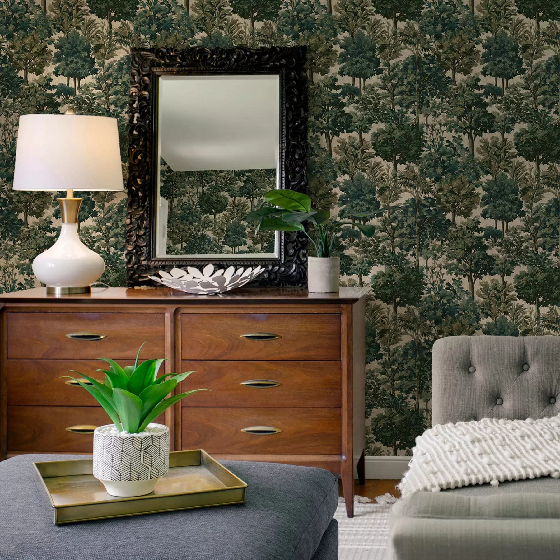 τοιχογραφίες Δασικό τοπίο a00966