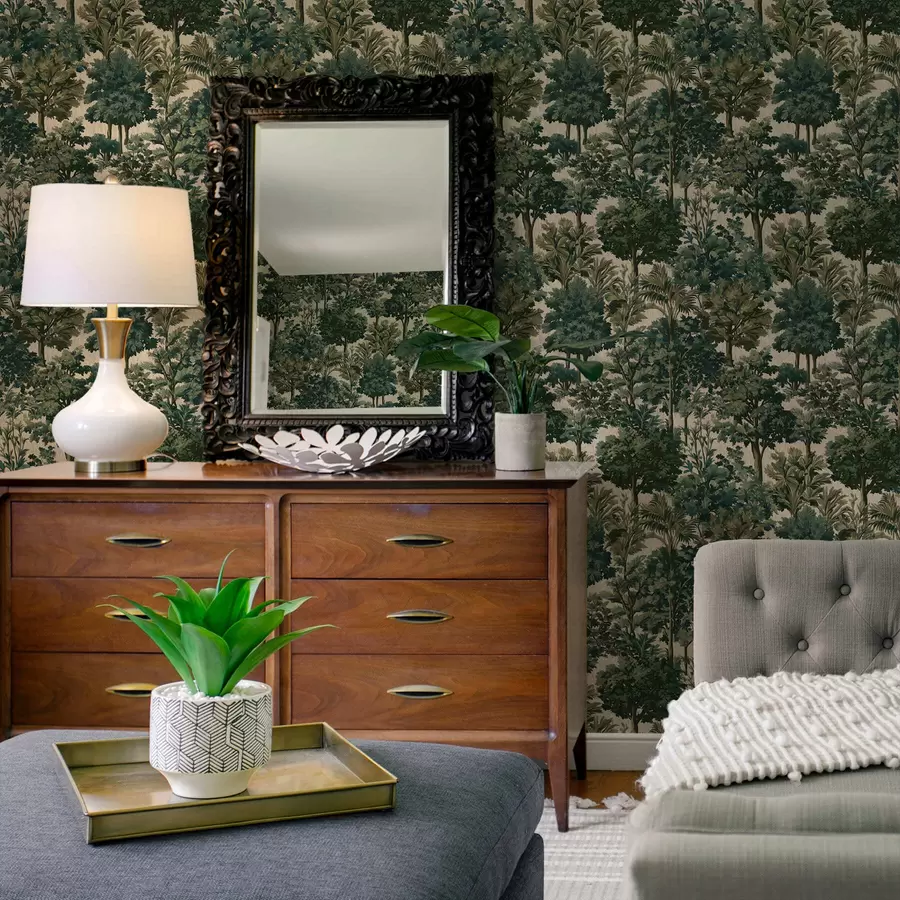 τοιχογραφίες Δασικό τοπίο a00966