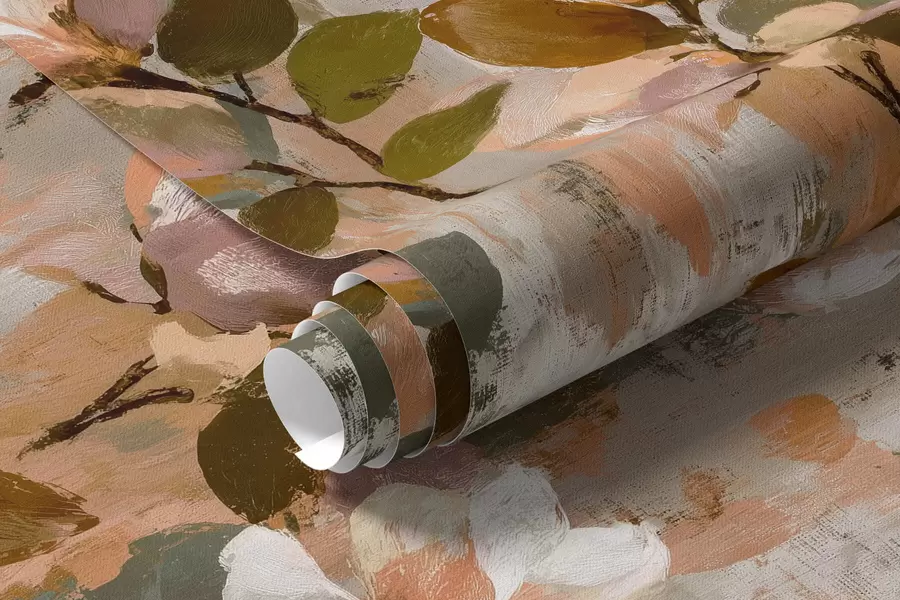 τοιχογραφίες Λουλουδάτες πινελιές a00968