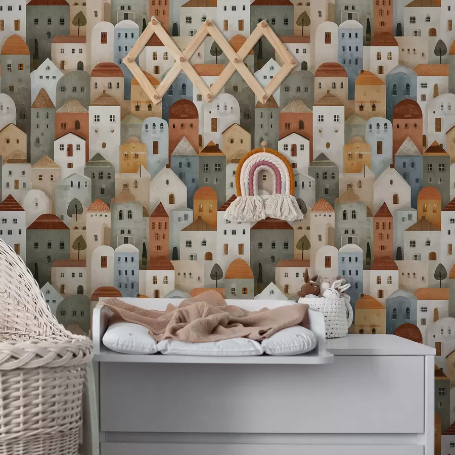 τοιχογραφίες Μικρά Σπίτια a00970