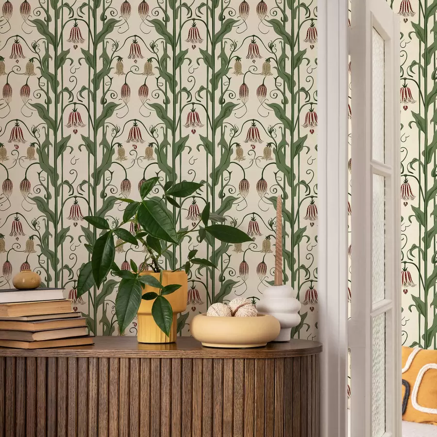 τοιχογραφίες Λουλουδάτα κουδούνια a01148