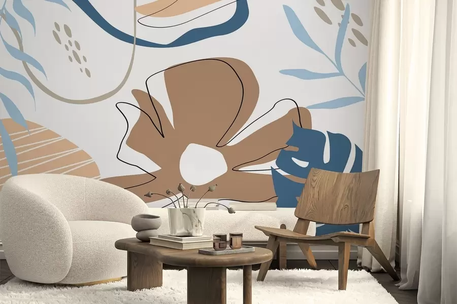 τοιχογραφίες Αφηρημένη σύνθεση w05188v1