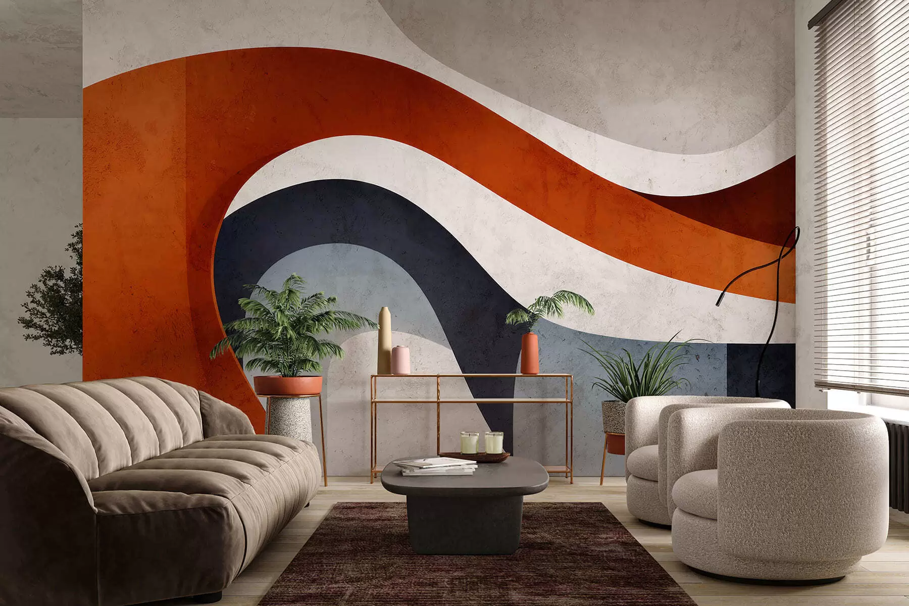 τοιχογραφίες Γεωμετρικός χώρος w05169