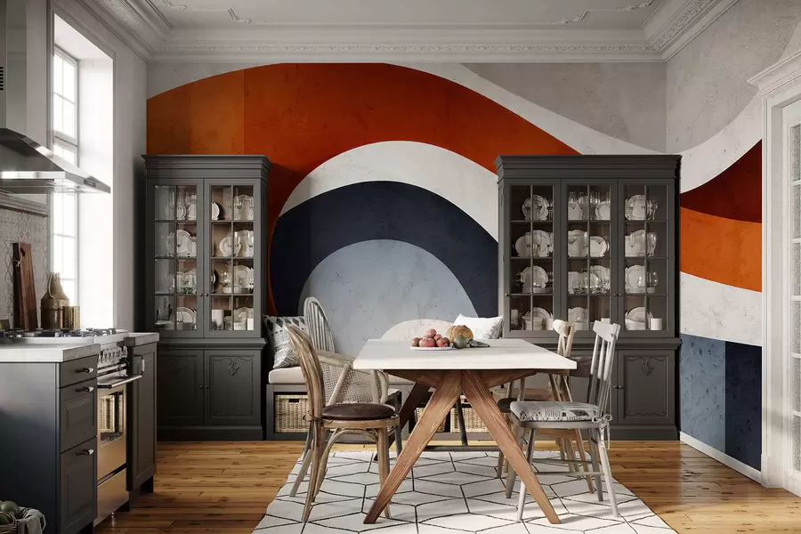 τοιχογραφίες Γεωμετρικός χώρος w05169