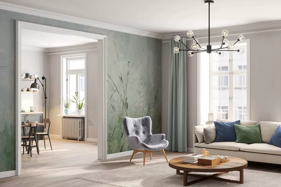 τοιχογραφίες Ελαφρότητα χόρτου w05176