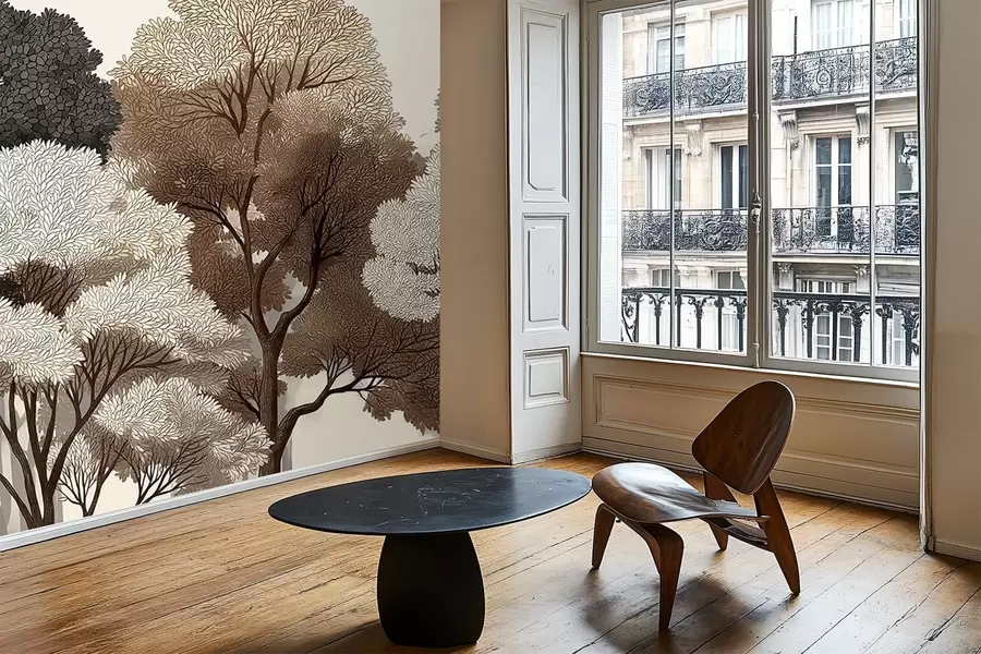 τοιχογραφίες Φυλλοβόλο δάσος w05198