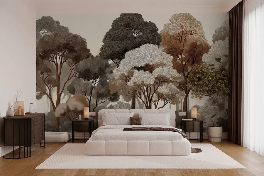 τοιχογραφίες Φυλλοβόλο δάσος w05198v1