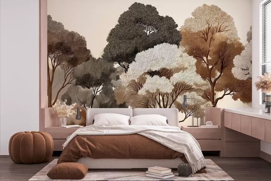 τοιχογραφίες Φυλλοβόλο δάσος w05198v1