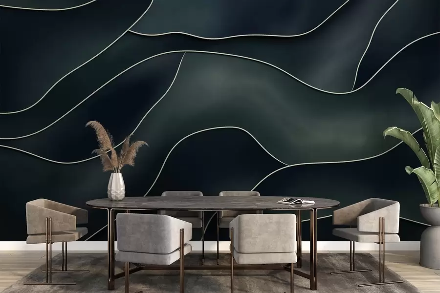 τοιχογραφίες Αφηρημένες γραμμές w05218v1