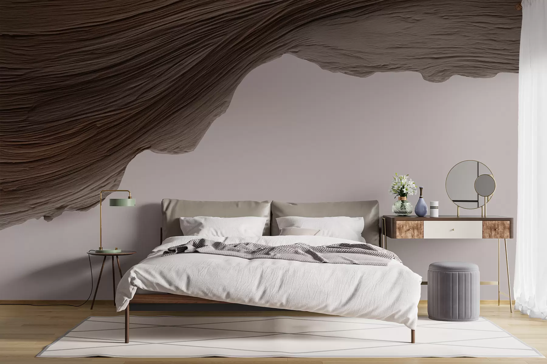 τοιχογραφίες Ξύλινο ανάγλυφο w05273