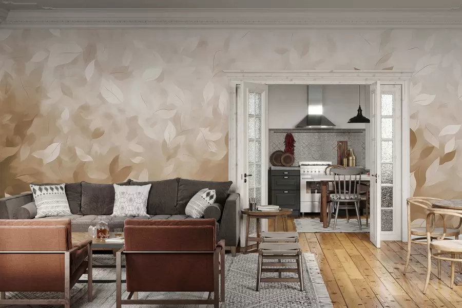 τοιχογραφίες Φυλλώδης ψίθυρος w05277