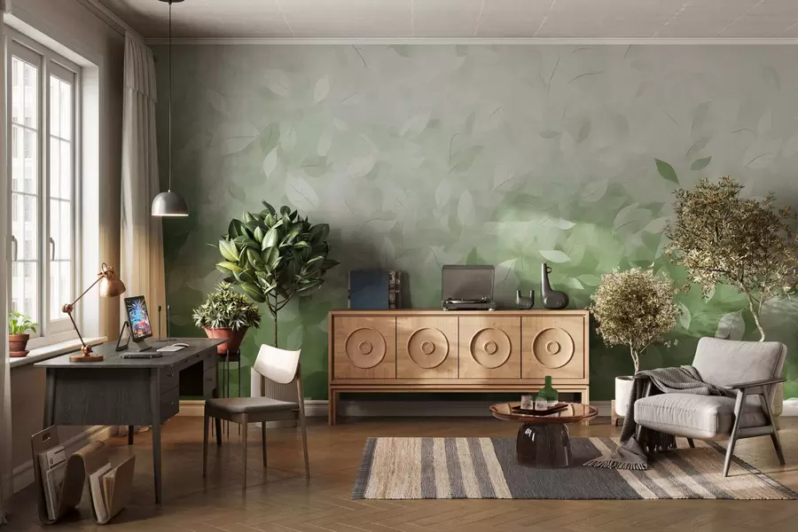 τοιχογραφίες Φυλλώδης ψίθυρος w05277v1