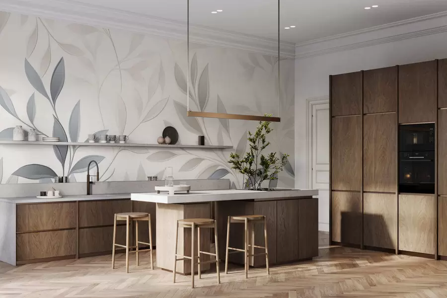 τοιχογραφίες Σιωπηλός ανάμεσα στα φύλλα w05279