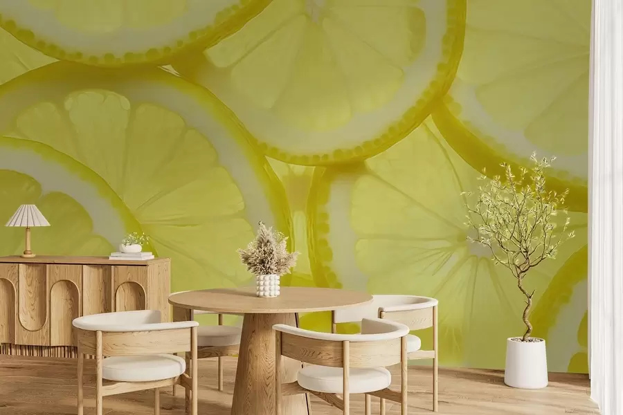 τοιχογραφίες Υφή λεμονιού w05351