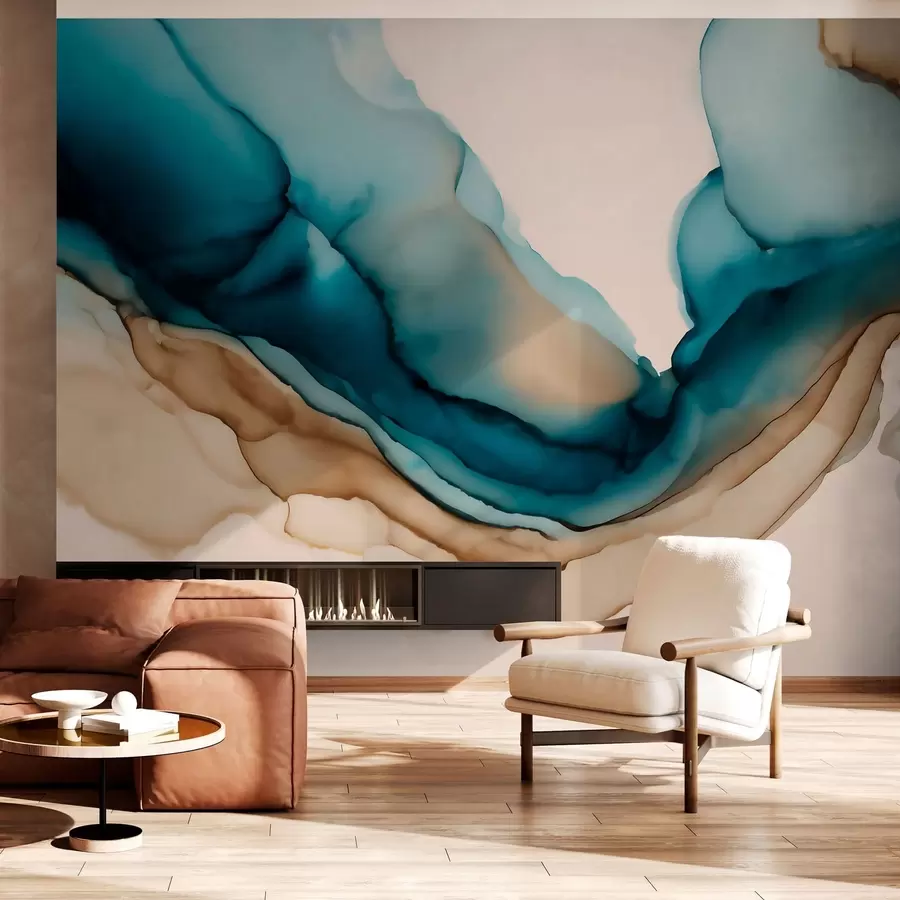 τοιχογραφίες αφηρημένη υφή σε στυλ αλκοολούχου μελανιού w05238