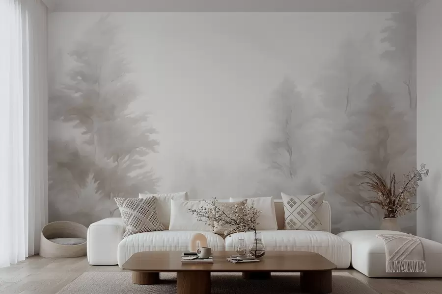 τοιχογραφίες Αφηρημένο δάσος w05420v1