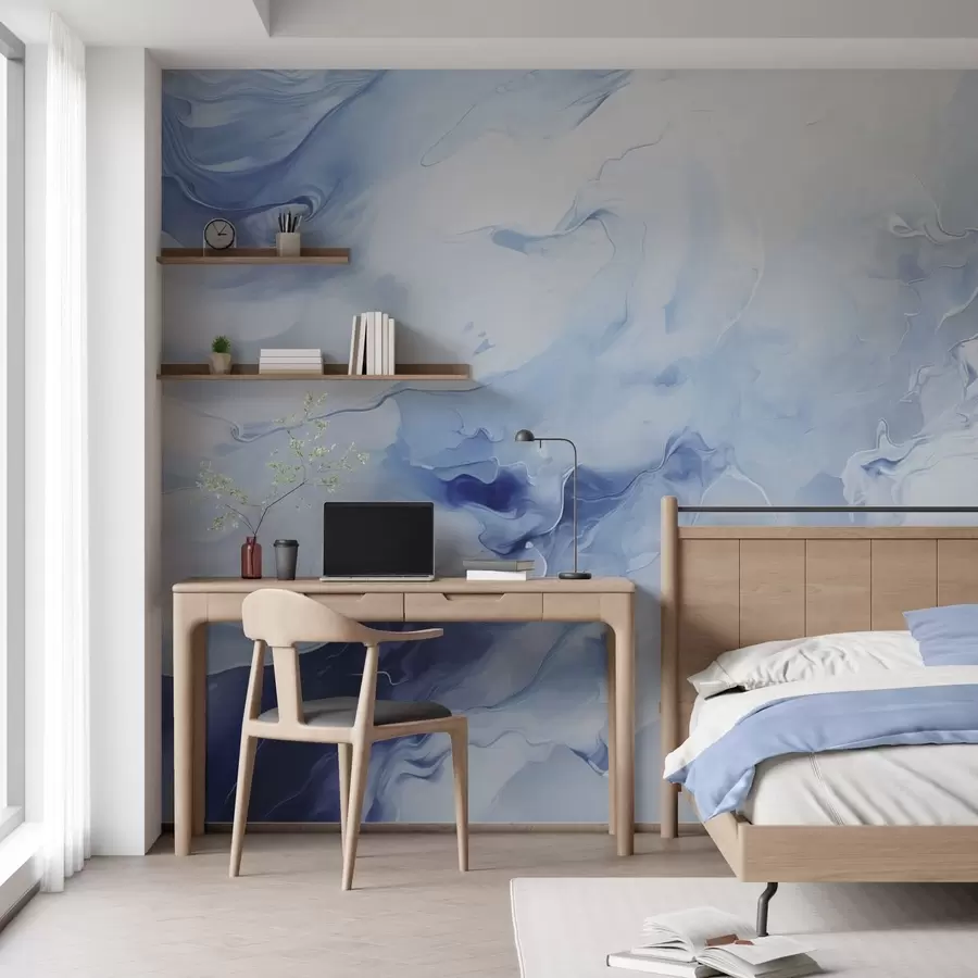 τοιχογραφίες Λεπτομερείς νευρώσεις μαρμάρου w05441