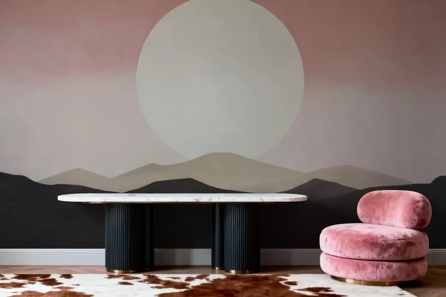 τοιχογραφίες Ήσυχο ηλιοβασίλεμα w05285