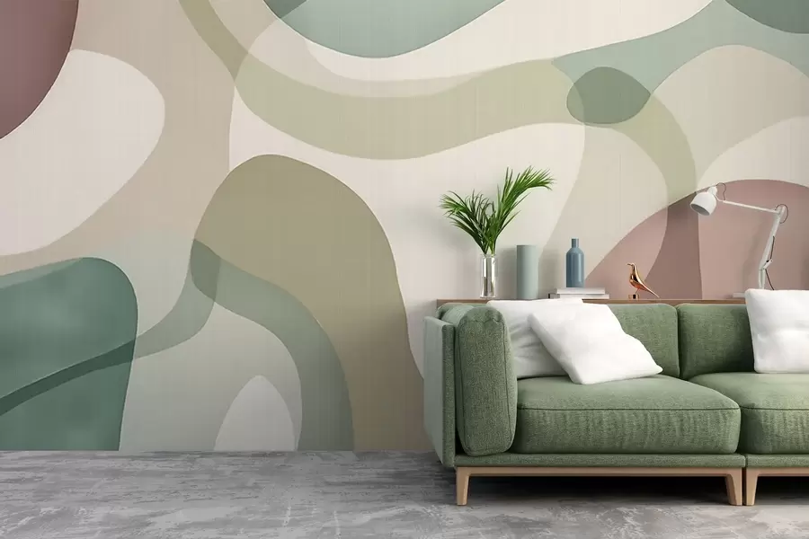 τοιχογραφίες Μαλακές γραμμές w05479v1