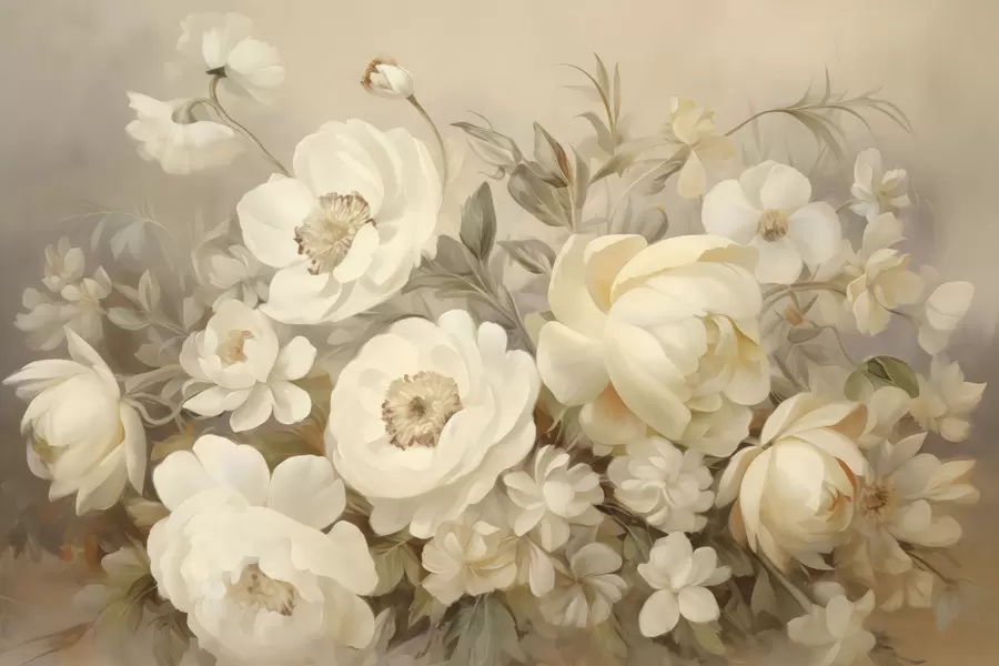 τοιχογραφίες Πλούσιο μπουκέτο w05491