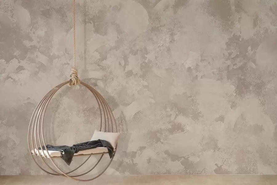 τοιχογραφίες Αφηρημένη υφή πινέλου σε μπεζ αποχρώσεις w05160