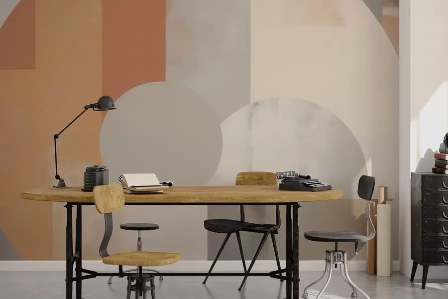 τοιχογραφίες Γεωμετρική αφαίρεση w05702